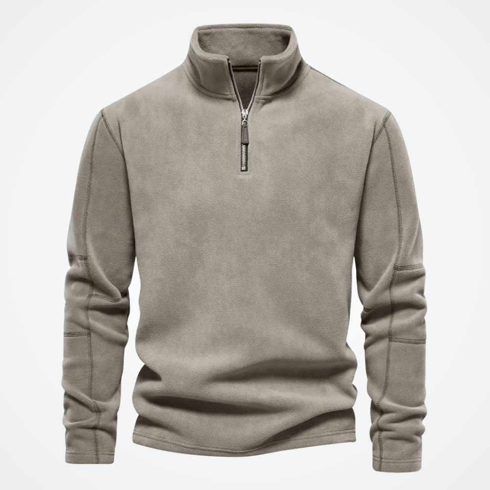 Sweat à capuche pour homme avec col haut Tromsø Syvon