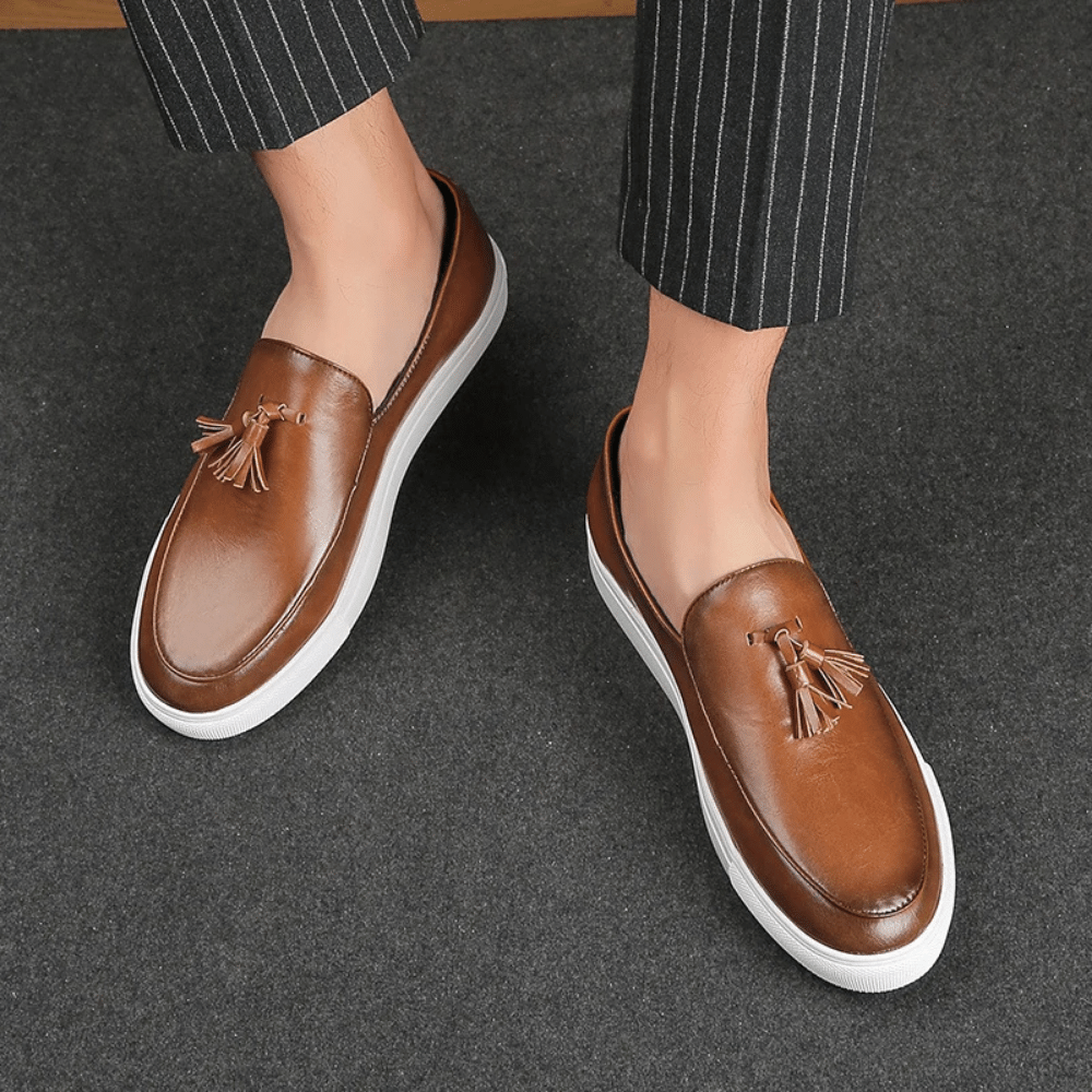Mocassin en cuir pour homme Toulouse Syvon