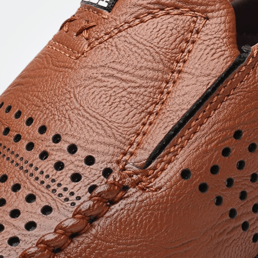 Mocassins en cuir pour hommes Milan Syvon