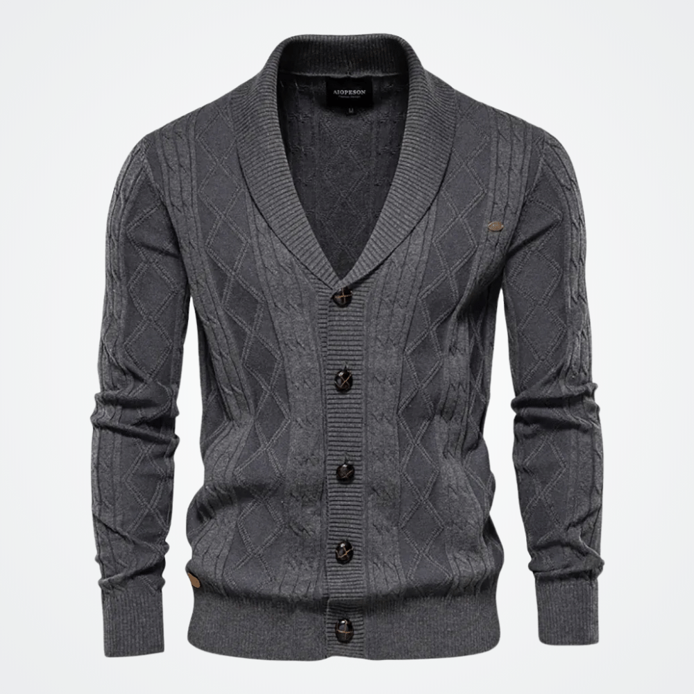 Cardigan pour hommes Manchester Syvon