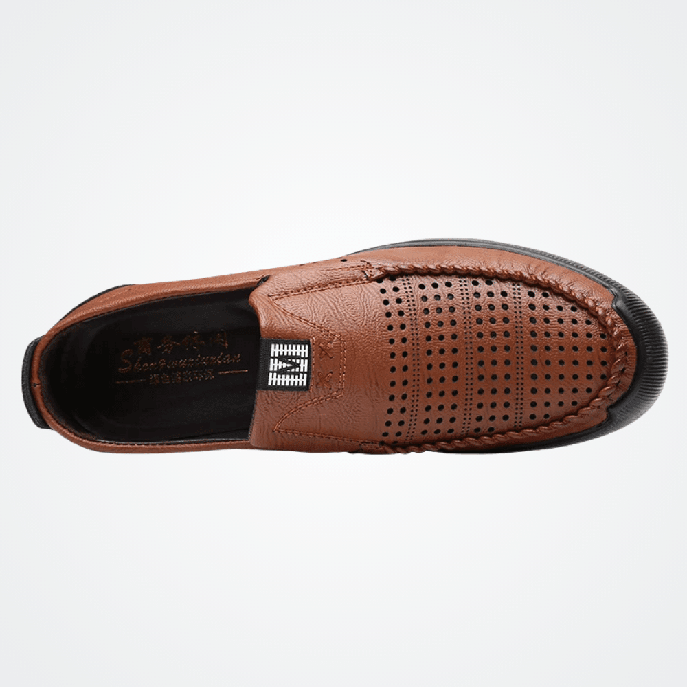 Mocassins en cuir pour hommes Milan Syvon