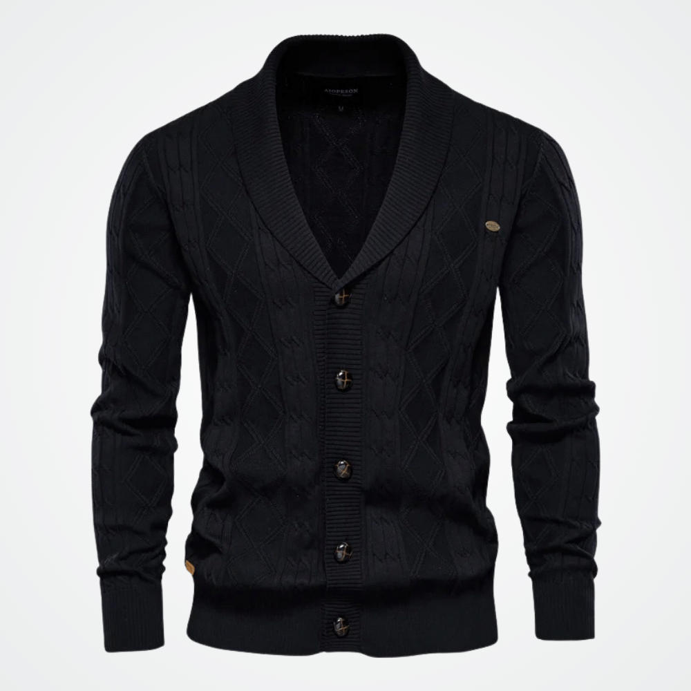 Cardigan pour hommes Manchester Syvon
