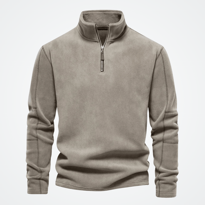 Sweat à capuche pour homme avec col haut Tromsø Syvon