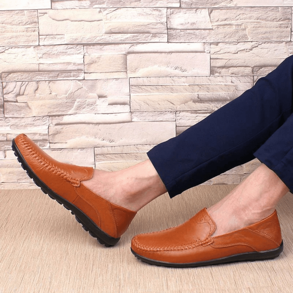 Mocassins en cuir pour hommes Florença Syvon